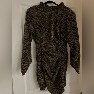 Zara Leopard dress